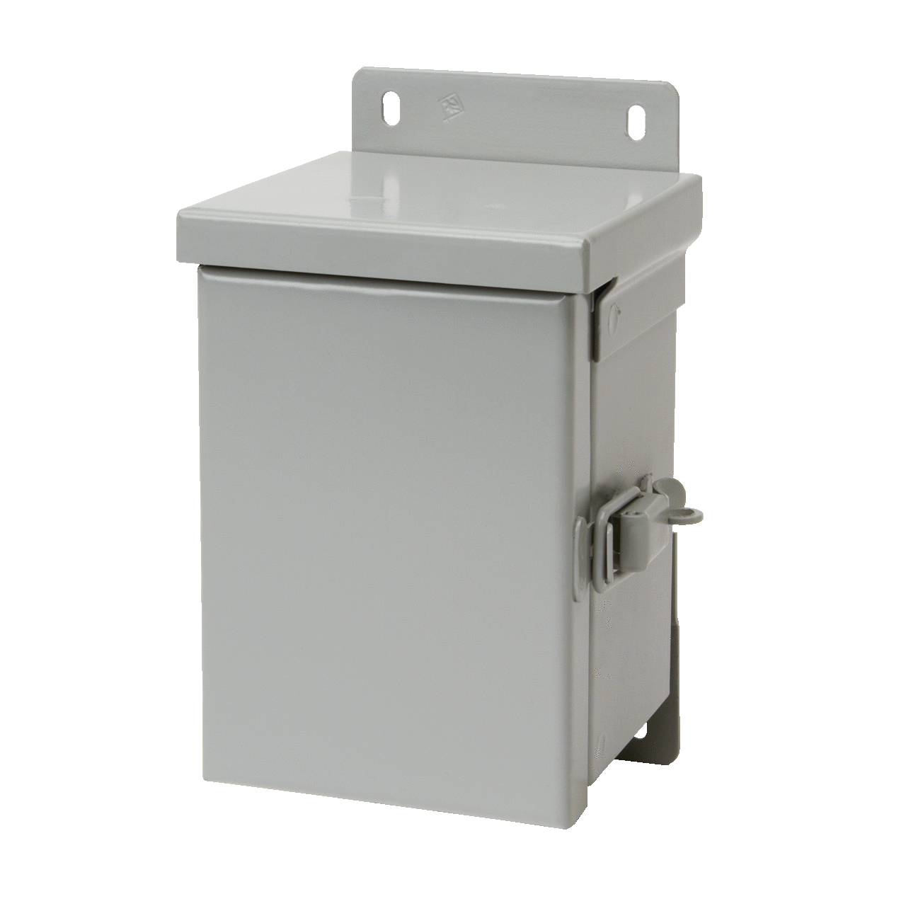 A6R64HCR A3SM Small Enclosure With Knockout, 6 in L x 6 in W x 4 in D, NEMA 3R NEMA Rating, Steel