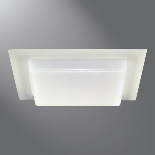 21GP Halo Square Downlight Trim, 11-5/8 in OD, Incandescent Lamp, For Use With 10 in H2EF, H2EFICAT, H2IC, H2T Recessed Downlight Housing