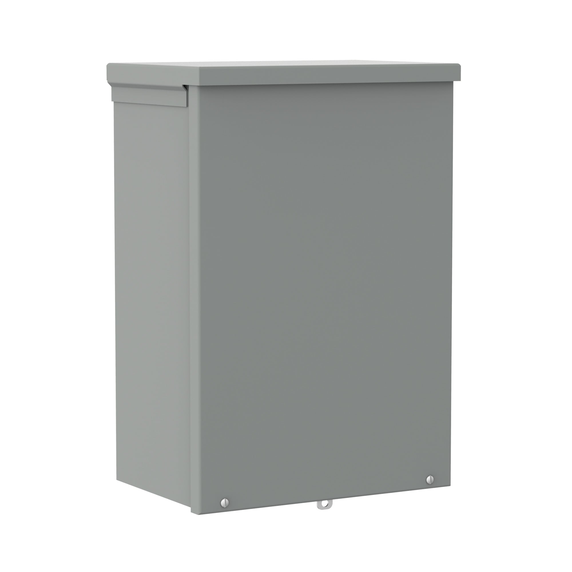 A18R1812NK Type 3R Drip Shield, 18 in W, Galvanized Steel, Gray