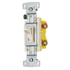 TradeSelect, Switches and Lighting Controls, Residential Grade, Toggle Switches, Three Way, 15A 120V AC, Light Almond
