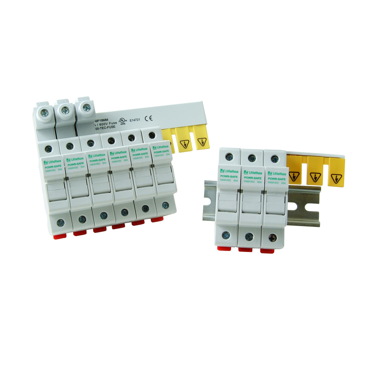 BB17 1-Phase Power Feed Lug, For Use With POWR-GARD LPSM/LPSC/LPHV Series Fuse Holder, 1000 V AC/DC, 115 A, 10 to 1/0 AWG Copper Wire, 50 lb-in Torque