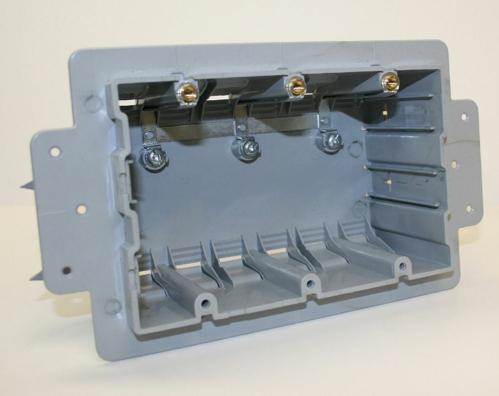220002 Inexo Electrical Box, 3 Gangs