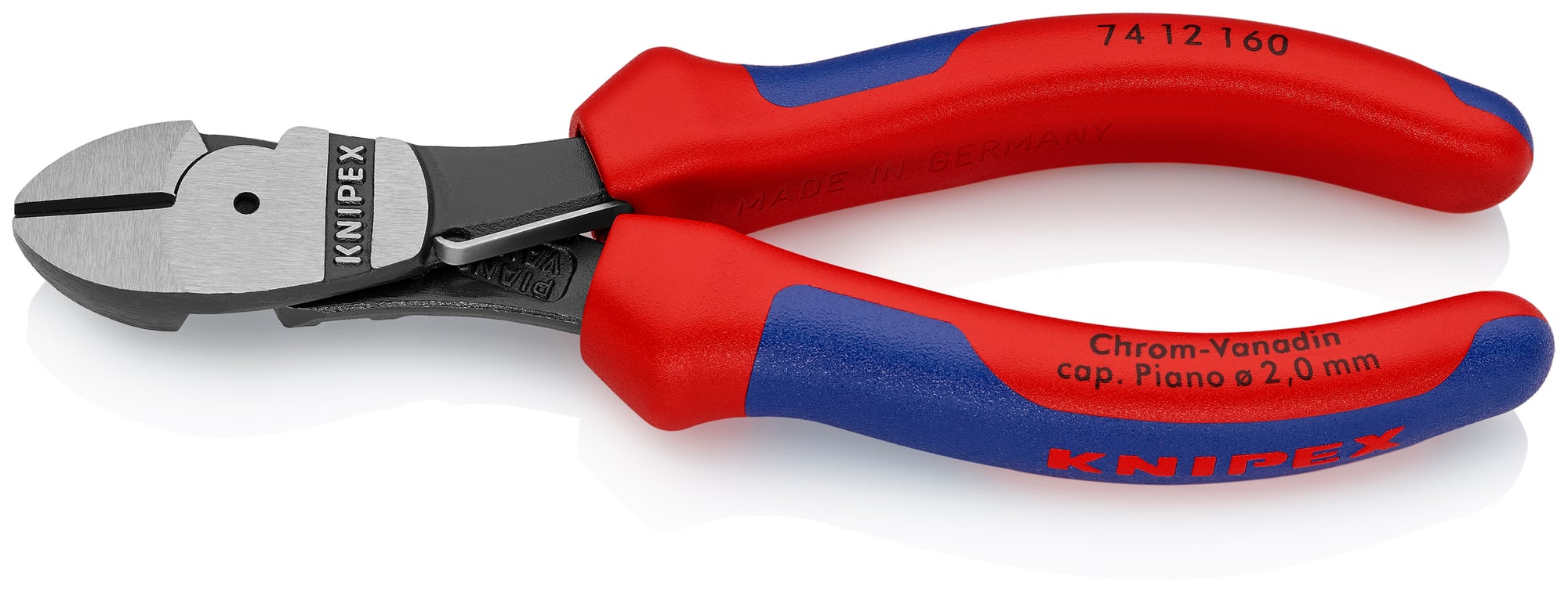 High Leverage Diagonal Cutters-Spring, 6 1/4 in., Multi-Component