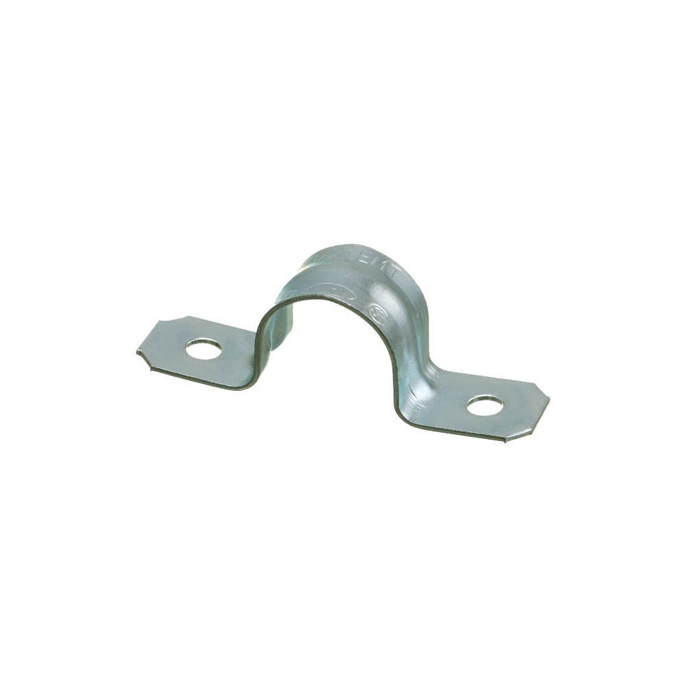 362 2-Hole Click-On Conduit Strap, 1 in Conduit, Steel