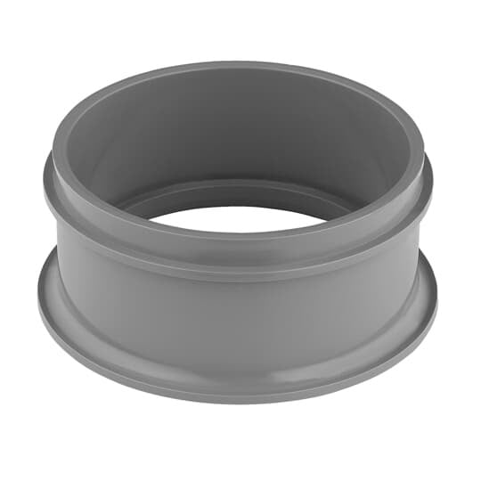 E297P Carlon Molded Non-Metallic Conduit End Bell, 5 in, For Use With EB, DB and P&C Duct Fitting, PVC