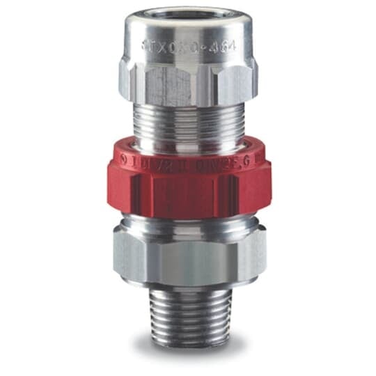STX100-467 T&B Star Teck Teck Cable Connector, 1 in Trade, 0.88 to 1.065 in Cable Openings, Aluminum