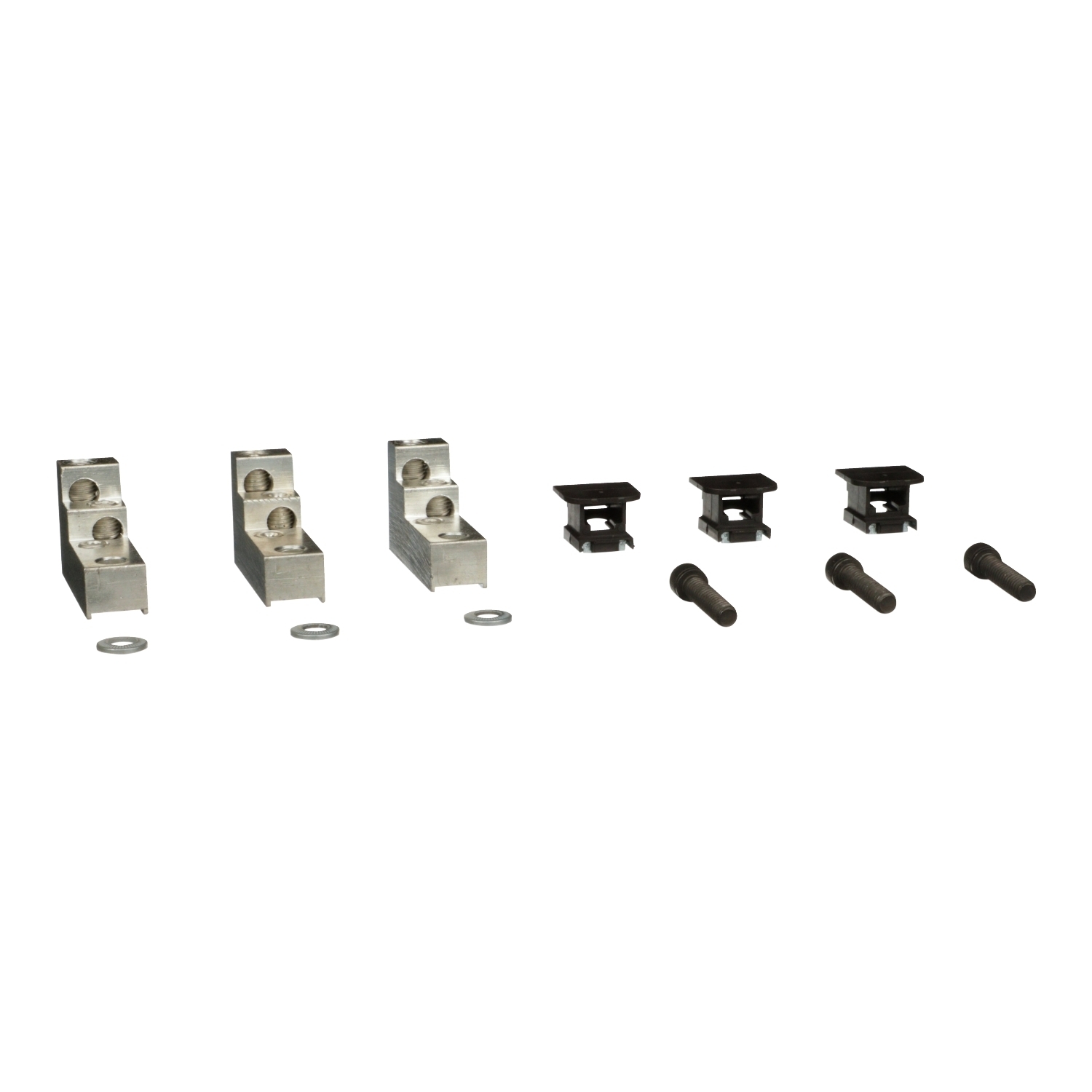 PDC3HD2 PowerPact MasterPact Power Distribution Connector, For Use With HD, HG, HJ, HL Frame 15 to 100 A Standard Circuit Breaker, 2 AWG, 14 to 3 AWG Wire, 4.5/4 N-m Wire Binding Screw Torque