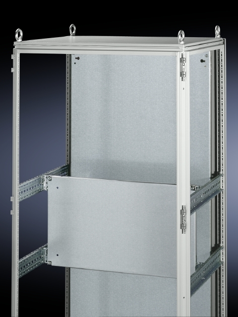 8614840 Partial Mounting Plate, For Use With TS 8, SE 8 Series 16/31 in W x 16/31 in D Enclosure, Chassis Mount, Sheet Steel