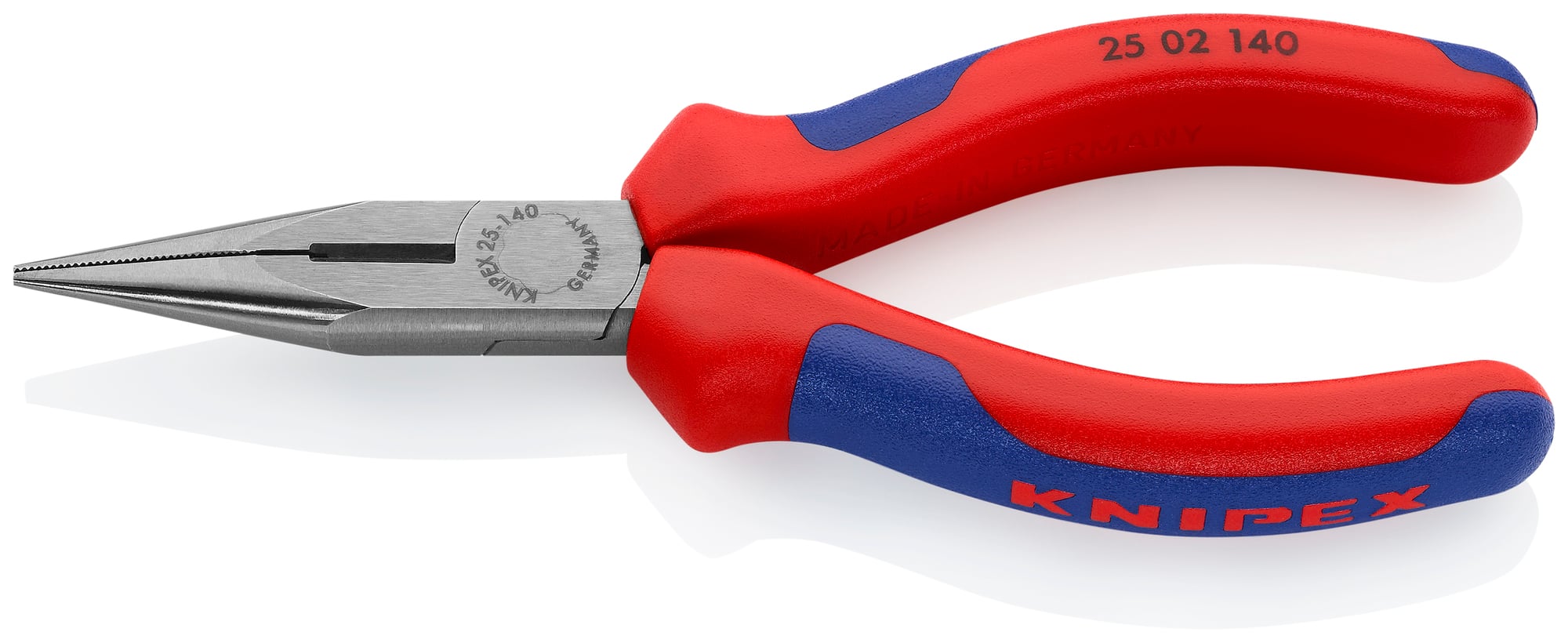Long Nose Pliers with Cutter, 5 1/2 in., Multi-Component, Polished
