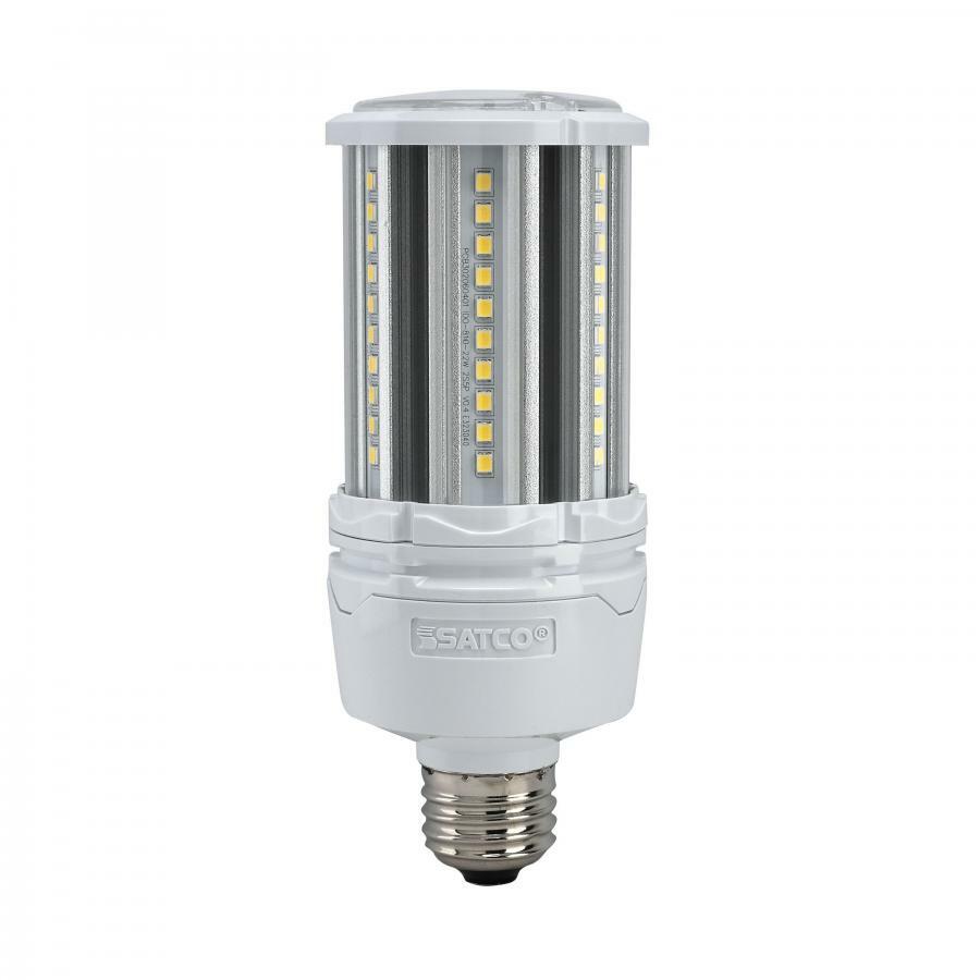 S39391 Waterproof LED HID Replacement Lamp, 22 W, E26 Lamp, Corn Cob Shape, 3080 Lumens