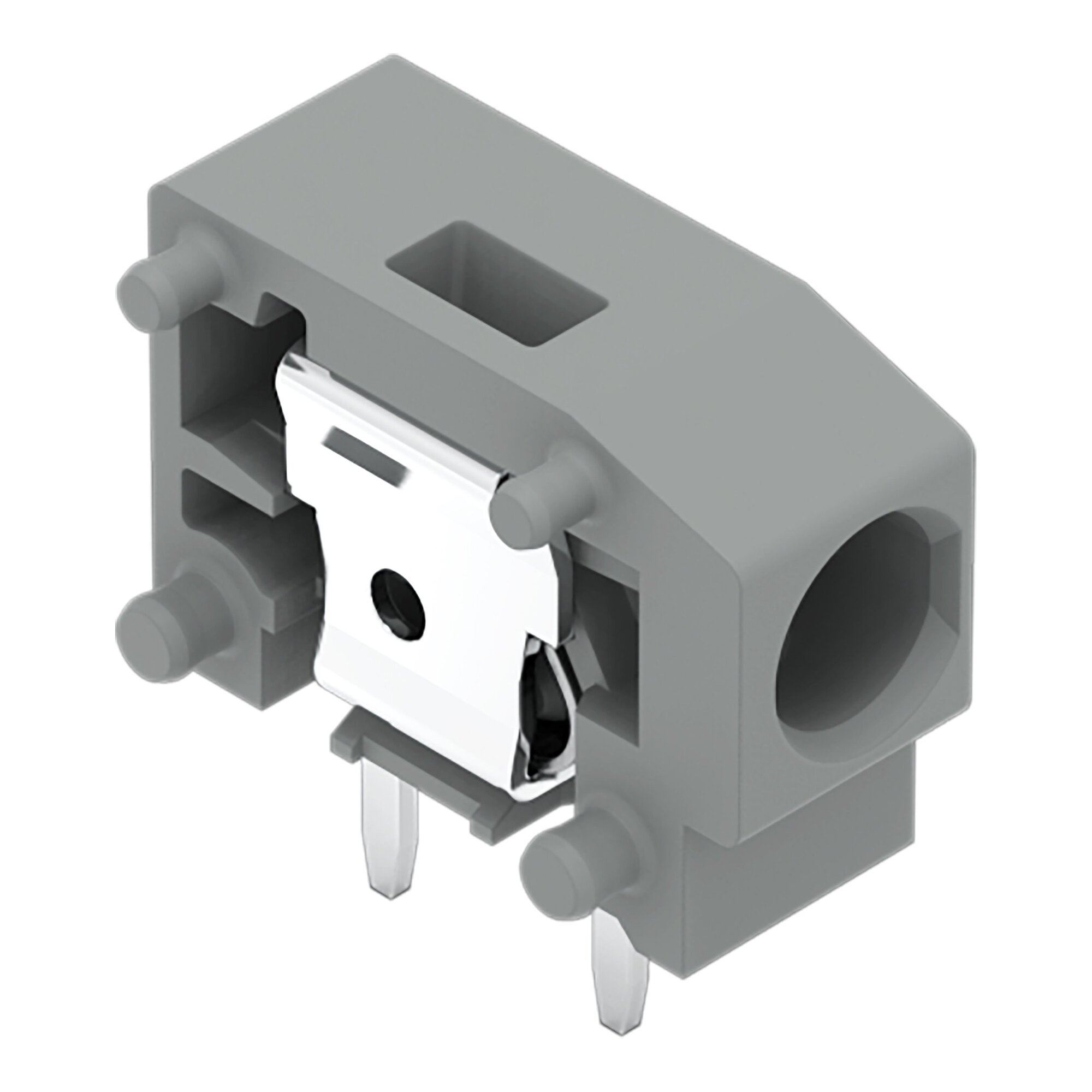 235-401 Operating Tool Stackable PCB Terminal Block, 630 V, 24 A, 28 to 14 AWG Wire, 1 Poles