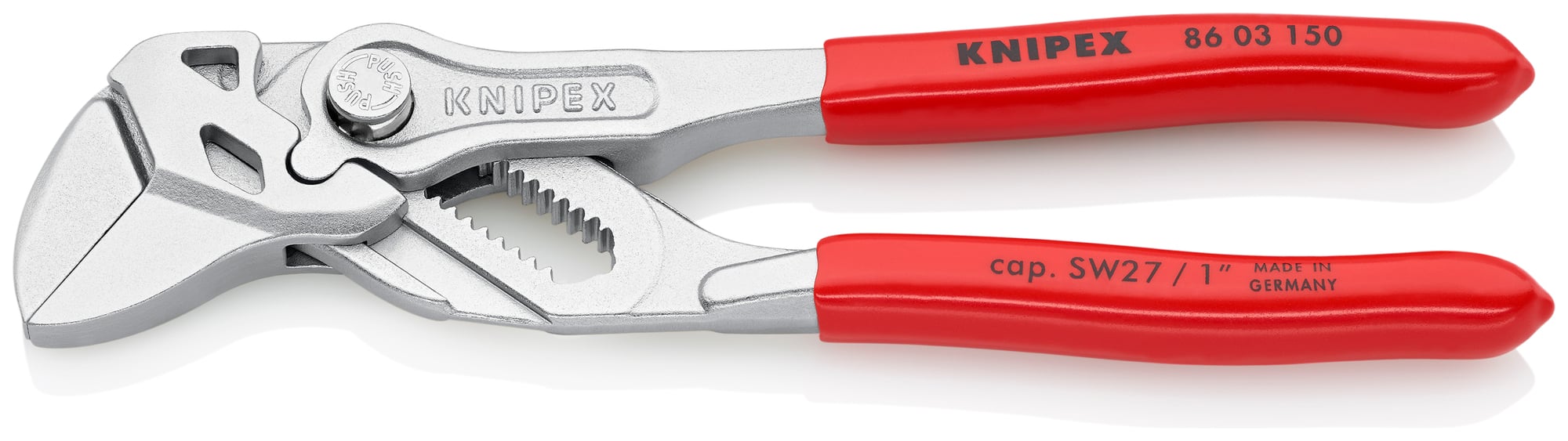 Pliers Wrench, 6 in., Plastic Coating, Bulk