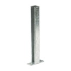 Bracket, Cantilever Half-Slot Channel, Length 18 Inches, Height 4-5/8 Inches, Design Load 550 Pounds, Electro-Galvanized Steel