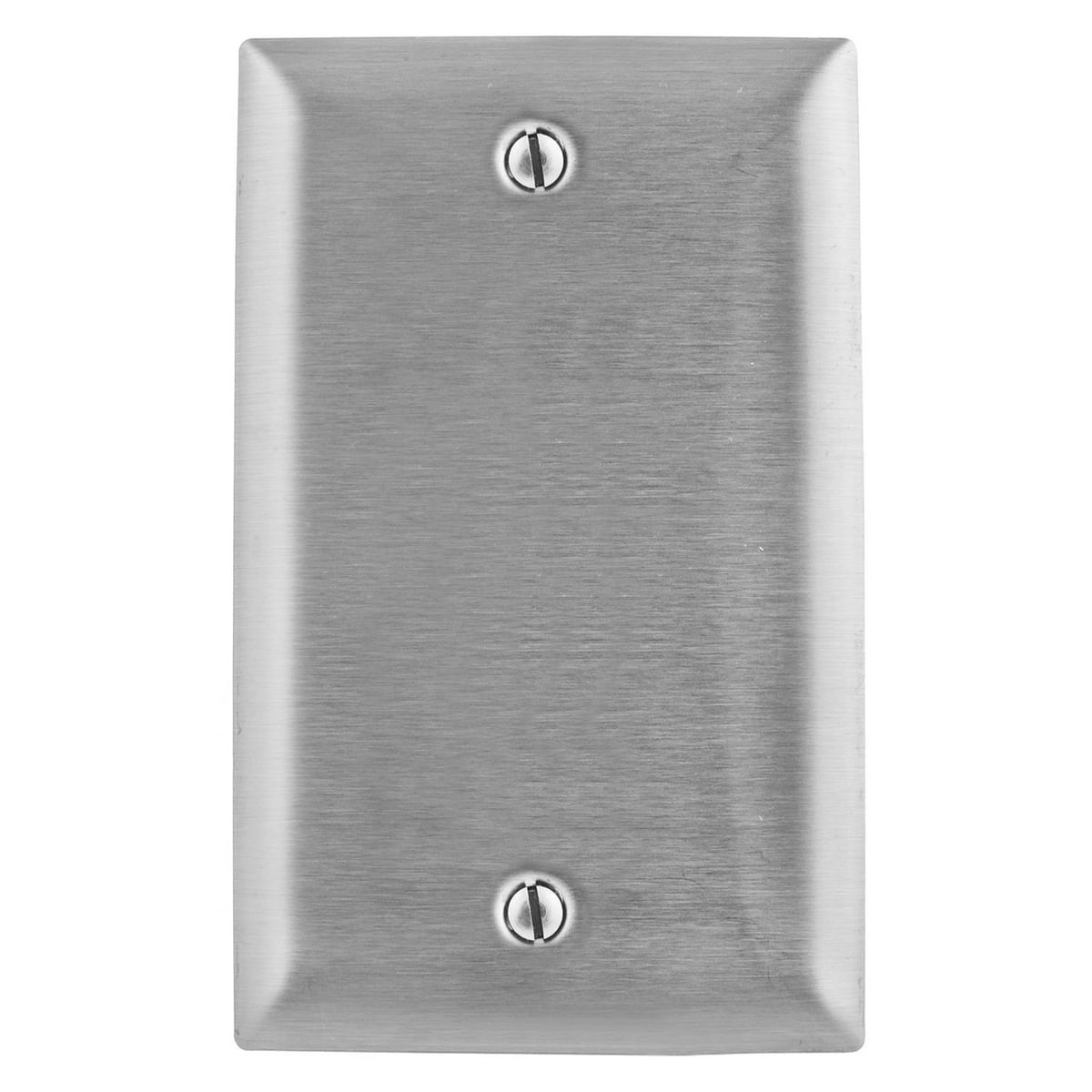 SSJ13 Jumbo Blank Wall Plate, 1 Gangs, 302/304 Stainless Steel