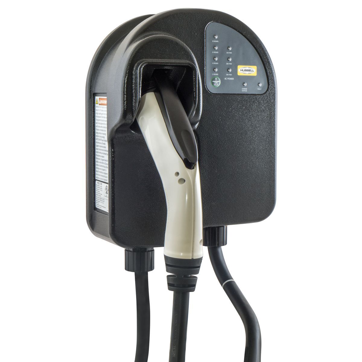 HBLEV30B Electric Vehicle Charging Station With 20 ft Charging Cable, 208 to 240 V AC, 30 A, NEMA 3R/3S Enclosure