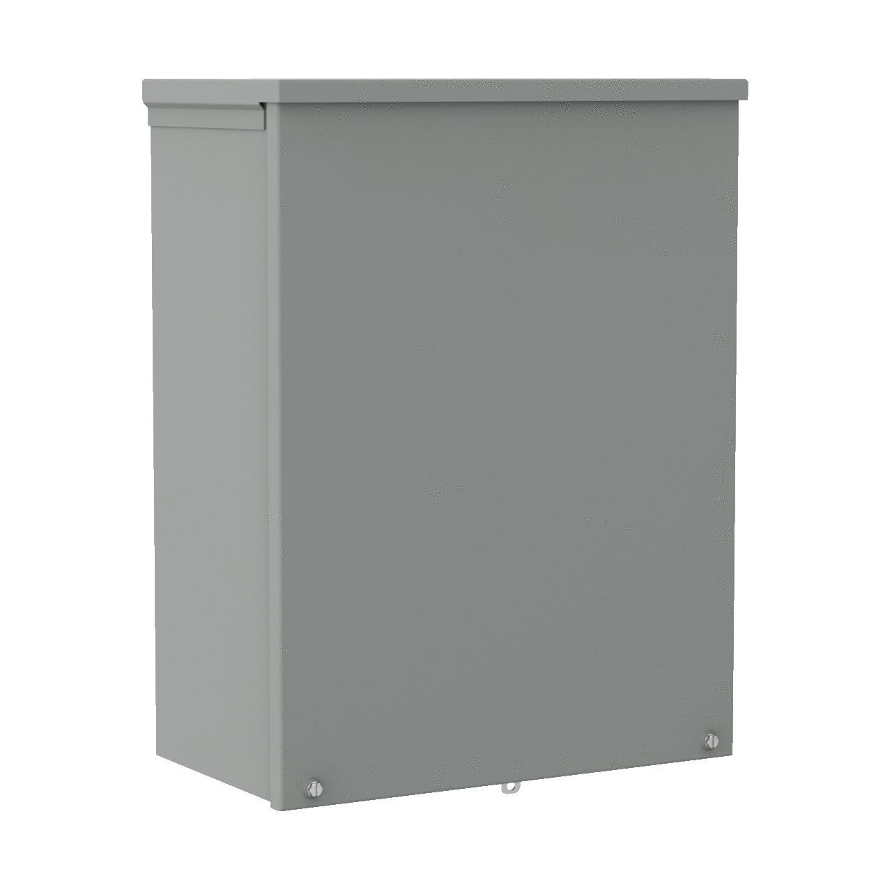 A18R186 B-Style Body Enclosure With Knockout, 18 in H x 18 in W x 6 in D, Screw Cover, NEMA 3R/IP32 NEMA Rating, Steel