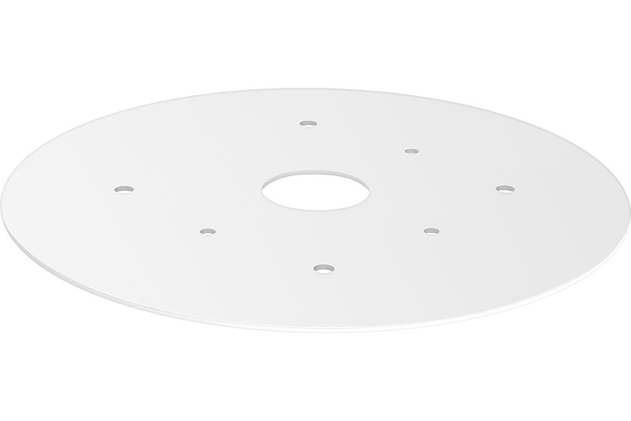 JBSTRP Flat Junction Box Cover, For Use With STRPLED Strip Light, Bay Light, White