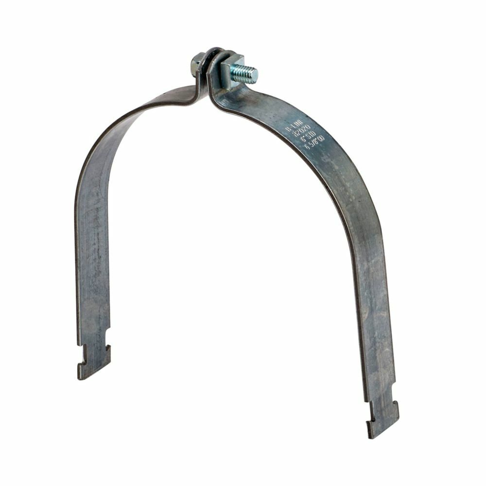 B2015PAAL B2000 2-Piece Pre-Assembled Conduit/Pipe Clamp With Trip Unit, 3 in Conduit, 800 lb Load, 3-1/2 in OD, Aluminum