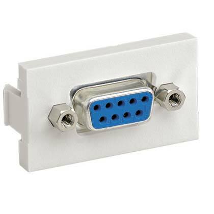 CHD9CIWY SVGA Capable D-Subminiature VGA Insert, 9-Pin Female Connector, ABS