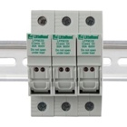 The Littelfuse LFPSC fuse holder is designed to hold Class CC fuses. Features/Benefits: Finger-Safe design offers personnel protection; Compact design; 35 mm DIN Rail Mountable; No fuse pullers or tools required for fuse removal; Indication option available.