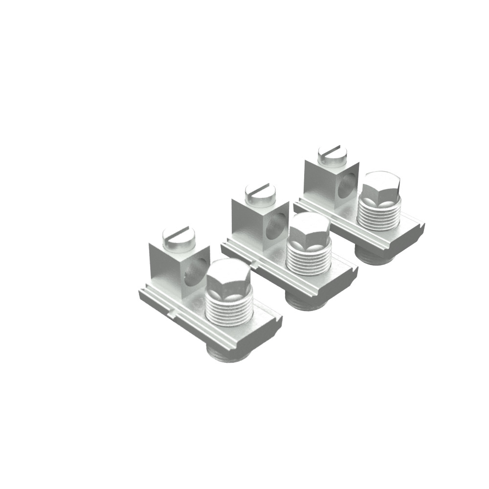 Tap Connector Kit External Hex Slide Nut with 14-1 Aught box connector 300V Max 3 Per Kit