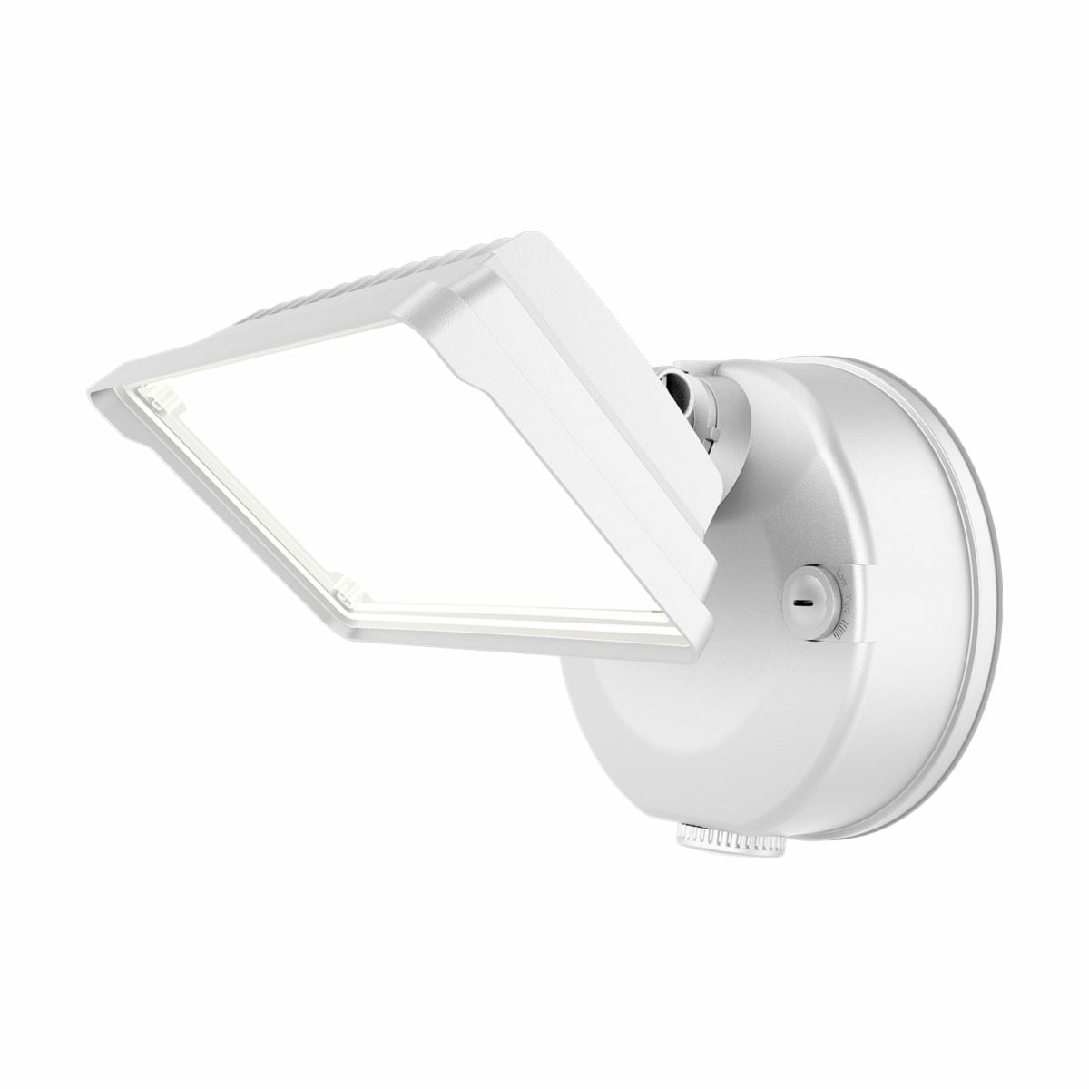 TGS3S401DSRW Halo TGS Motion-Activated Single-Head Square Dusk-to-Dawn Flood Light, LED Lamp, 26.7 W Fixture, 120 V, Die Cast Aluminum Housing