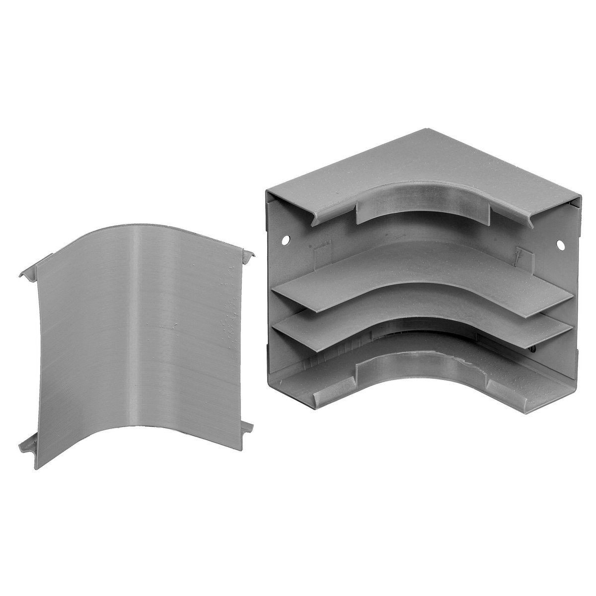 HBL4717DFOGY HBL4750 Divided Full Capacity Standard Internal Elbow, 90 deg Bend, 1-1/4 in Bend Radius, 7.2 sq-in, Rolled Steel