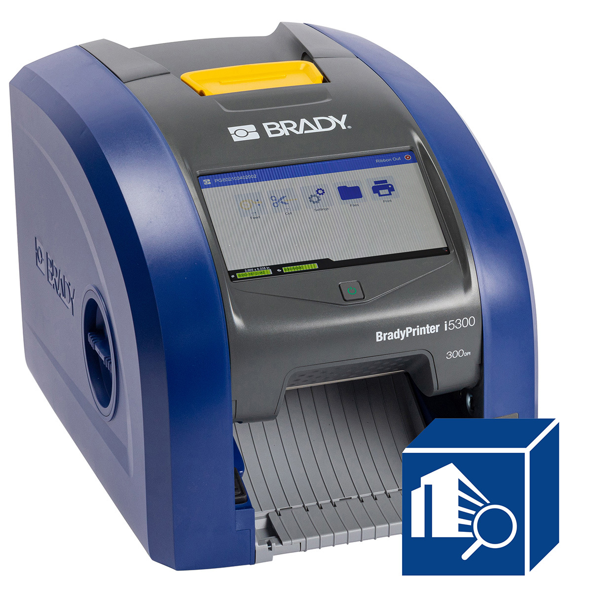 151292 Label Printers, Thermal Transfer/Direct Thermal Print, 4.25 in W Tape, 4 to 250 pt Font, Color LCD Touch Screen Display