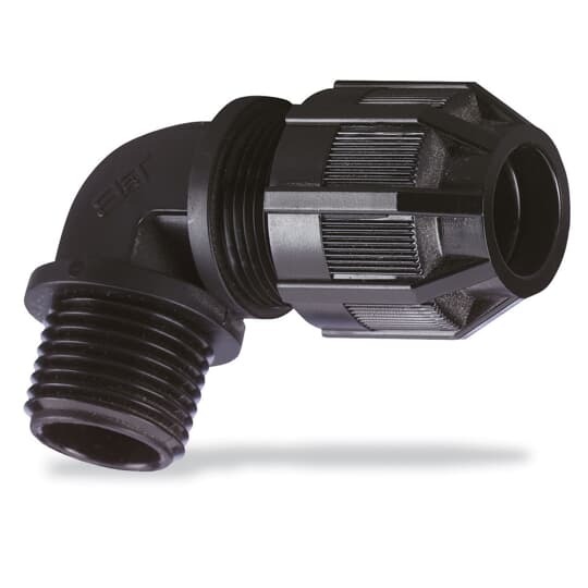 4960NM T&B Ranger Liquidtight Strain Relief Cord Connector, 1/2 in Trade, 1/8 to 3/8 in Cable Openings, Nylon 6.6/Polyamide