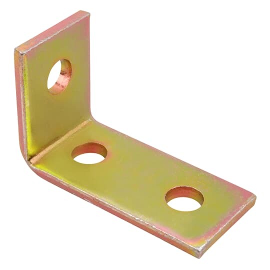 AB203HDG Superstrut 200 90 deg Fitting, 1-5/8 in W x 1/4 in THK, Steel