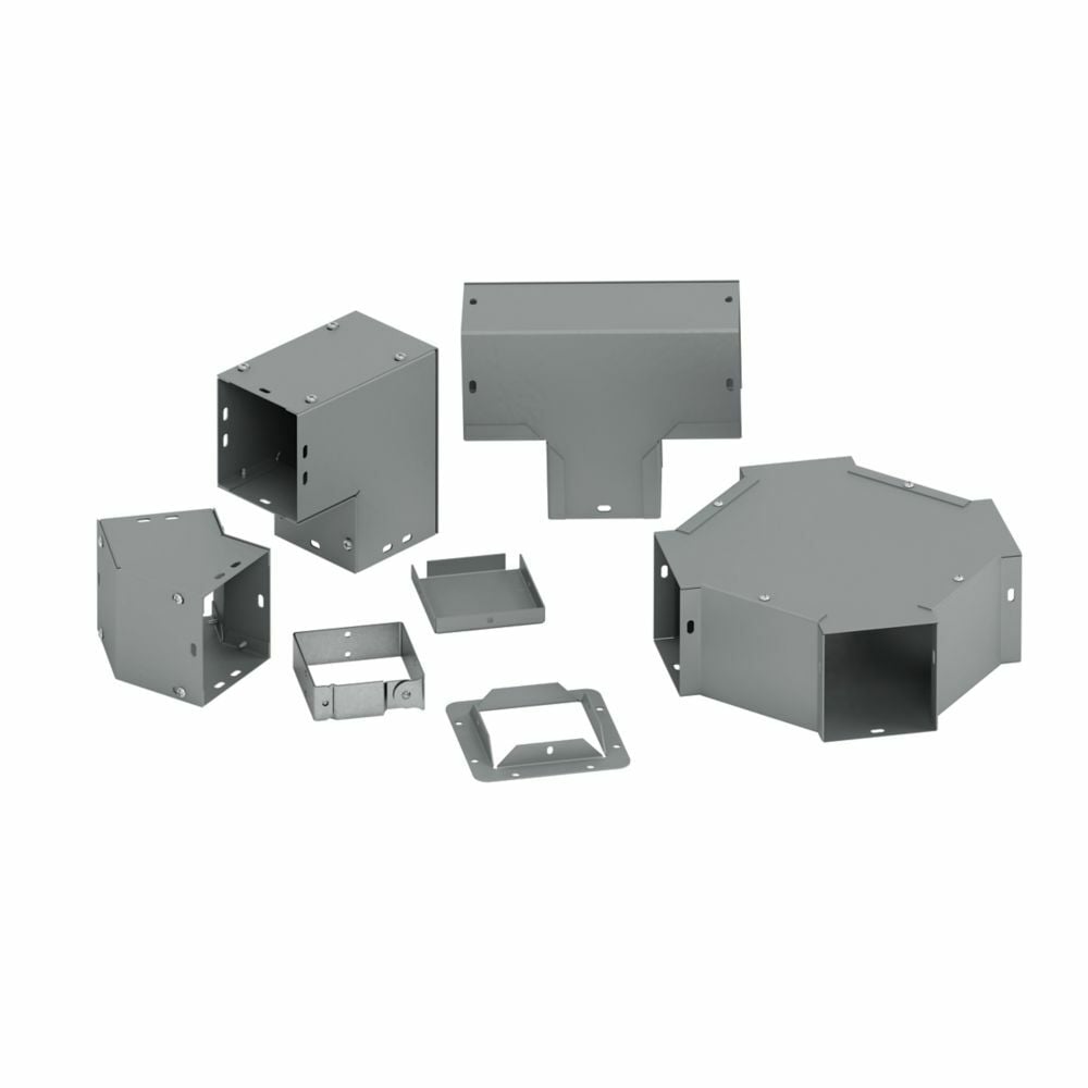 wireway hanger, Wireway hanger, NEMA 1, Steel, ANSI 61 gray painted, 12" X 12"