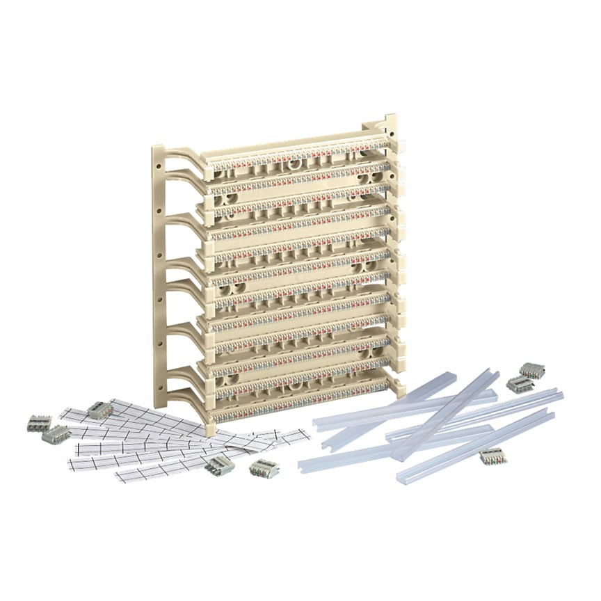 GPKBW432Y GP6 Plus High Density Punchdown Base Field Termination Kit, Polycarbonate