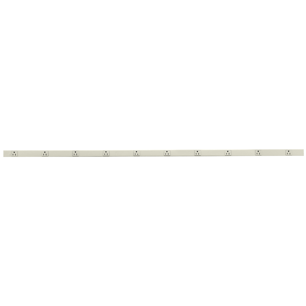 HBL20GB506IV Fully Insulated Pre-Wired Standard Metallic Raceway, 5 ft L x 1.6 in W x 1.1 in H, Steel
