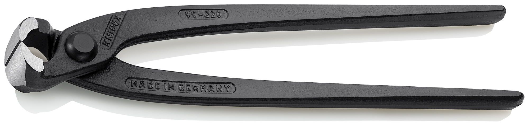Concreters' Nippers, 8 3/4 in., Bare Handles, Polished