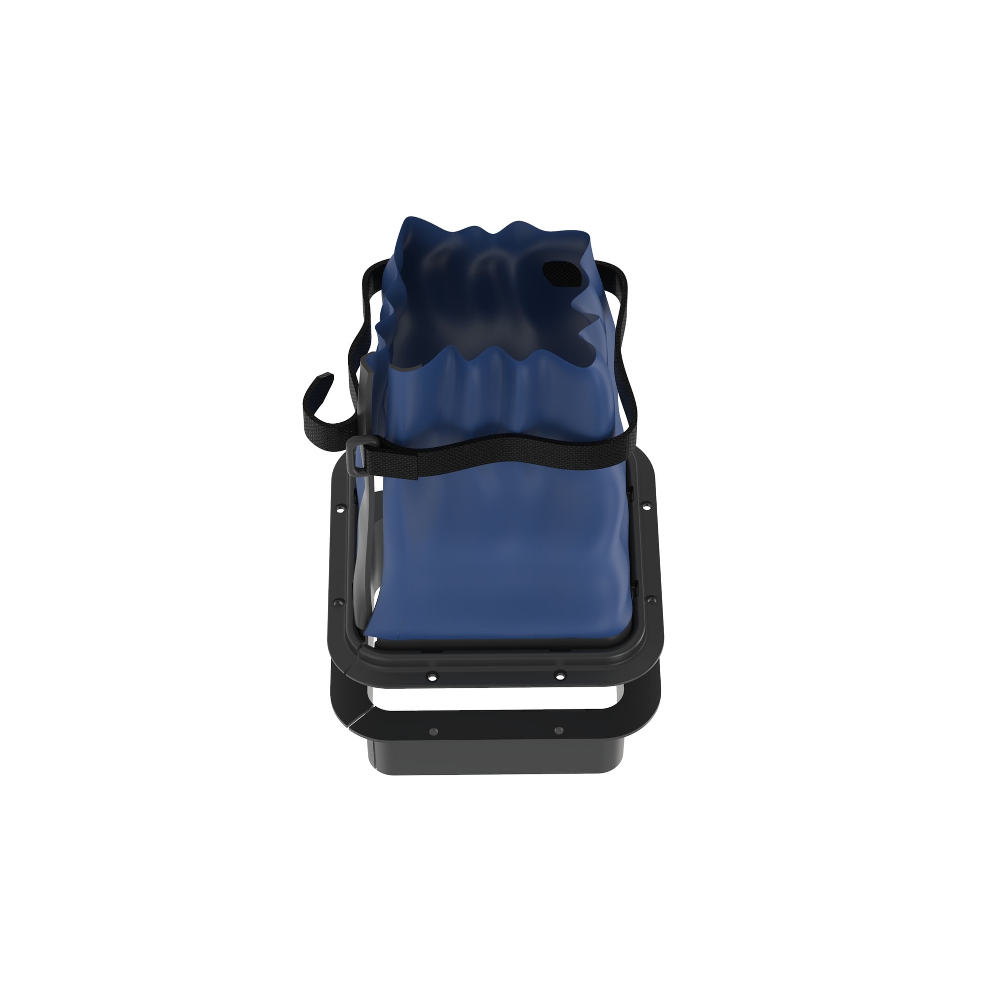 RFG8X8Y Cool Boot Raised Floor Air Sealing Grommet, For Use With PatchRunner/NetRunner Vertical Cable Manager and Net-Access Cabinet, 6.2 in Dia Max Bundle Cable, #10 (M5) Screw, Fabric/Polycarbonate, Navy Blue