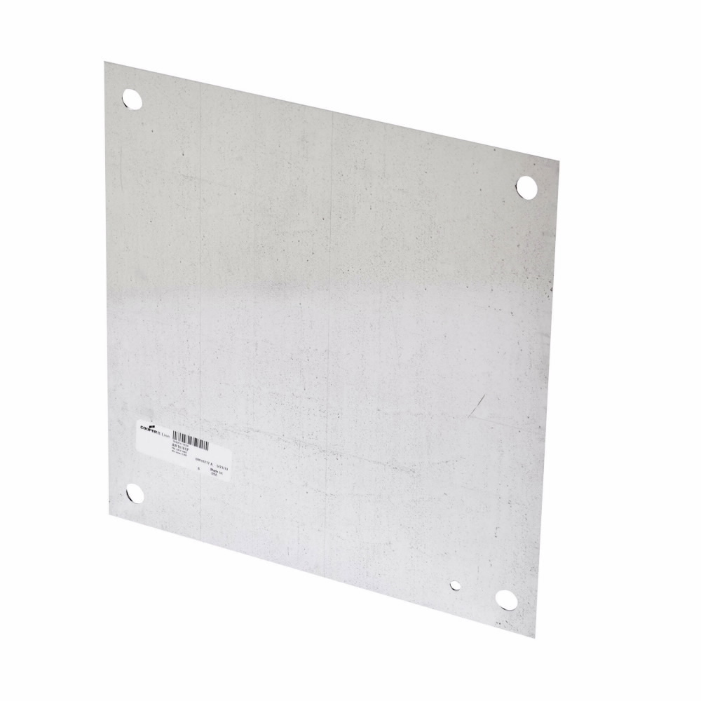 AW1612P Flat Enclosure Panel, 9 in W x 13 in H, Steel, White