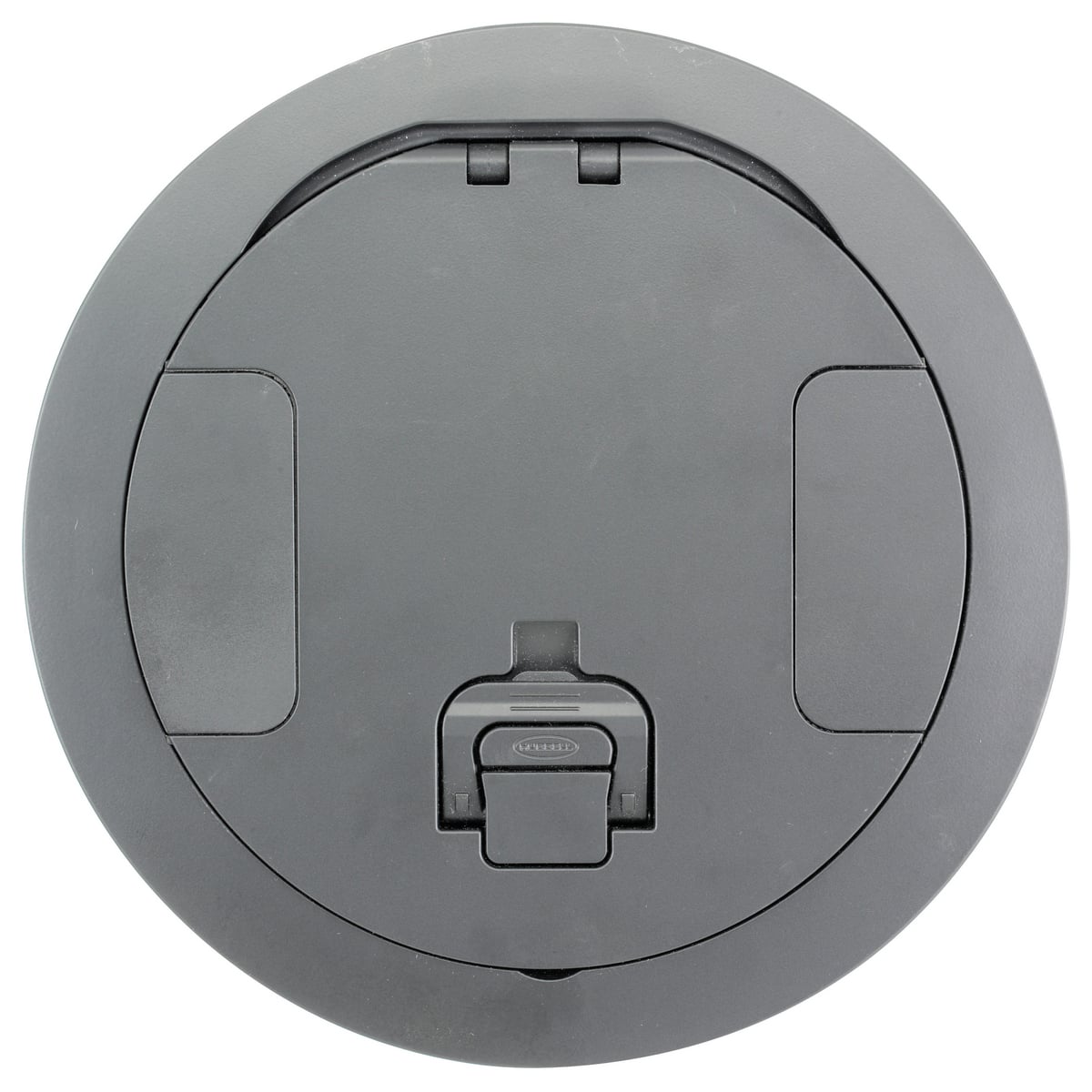 CFBS1R8CVRGRY CFB2G Floor Box Cover, 8 in Dia, 7-1/2 in L x 7-1/2 in W, Furniture Feed Cover, Cast Aluminum