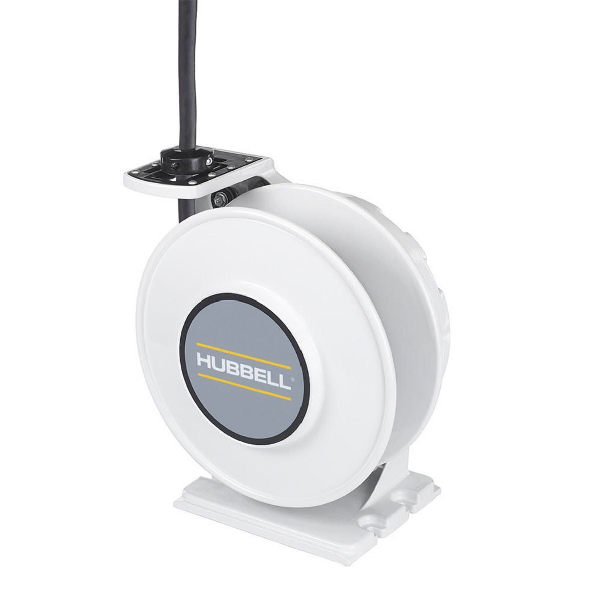 HBLI45103 inREACH 3-Conductor Heavy Duty Cord Reel With Open Cord End, 250 V AC, 30 A, 45 ft L Cord, 10 AWG Conductor
