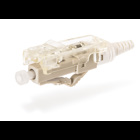 LC OM1 Connector 6-Pack 250/900-µm Boot, Beige