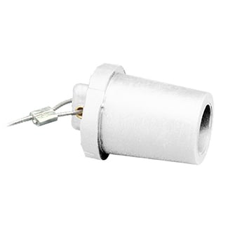 17P21-W Male Taper Nose Protective Cap, For Use With 17 and 23 Series Cam Type Connector, TPV, White