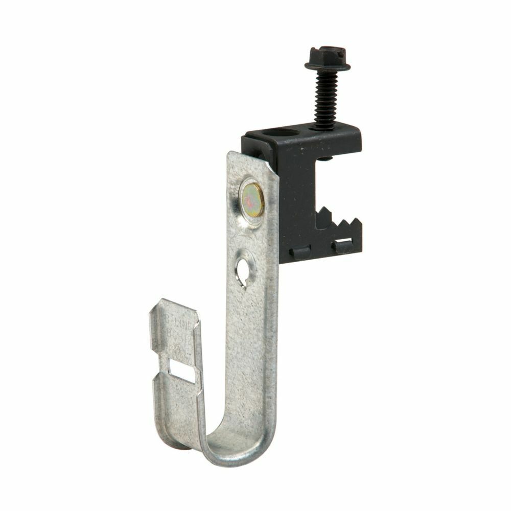 BCH12-C1 Cable to Beam Fastener, 3/4 in Cable, 1/2 in Flange, 30 lb Load, Steel, Pre-Galvanized