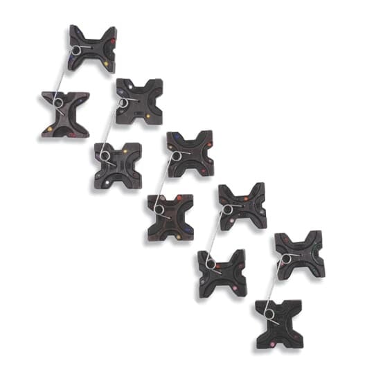 11733 Color-Keyed Press Installing Hex Die, For Use With 13642M and 13400 12 ton Hydraulic Power Tool, 21 Die Code, 6 AWG Copper, 8 AWG Aluminum/Copper, 61/24 Flex