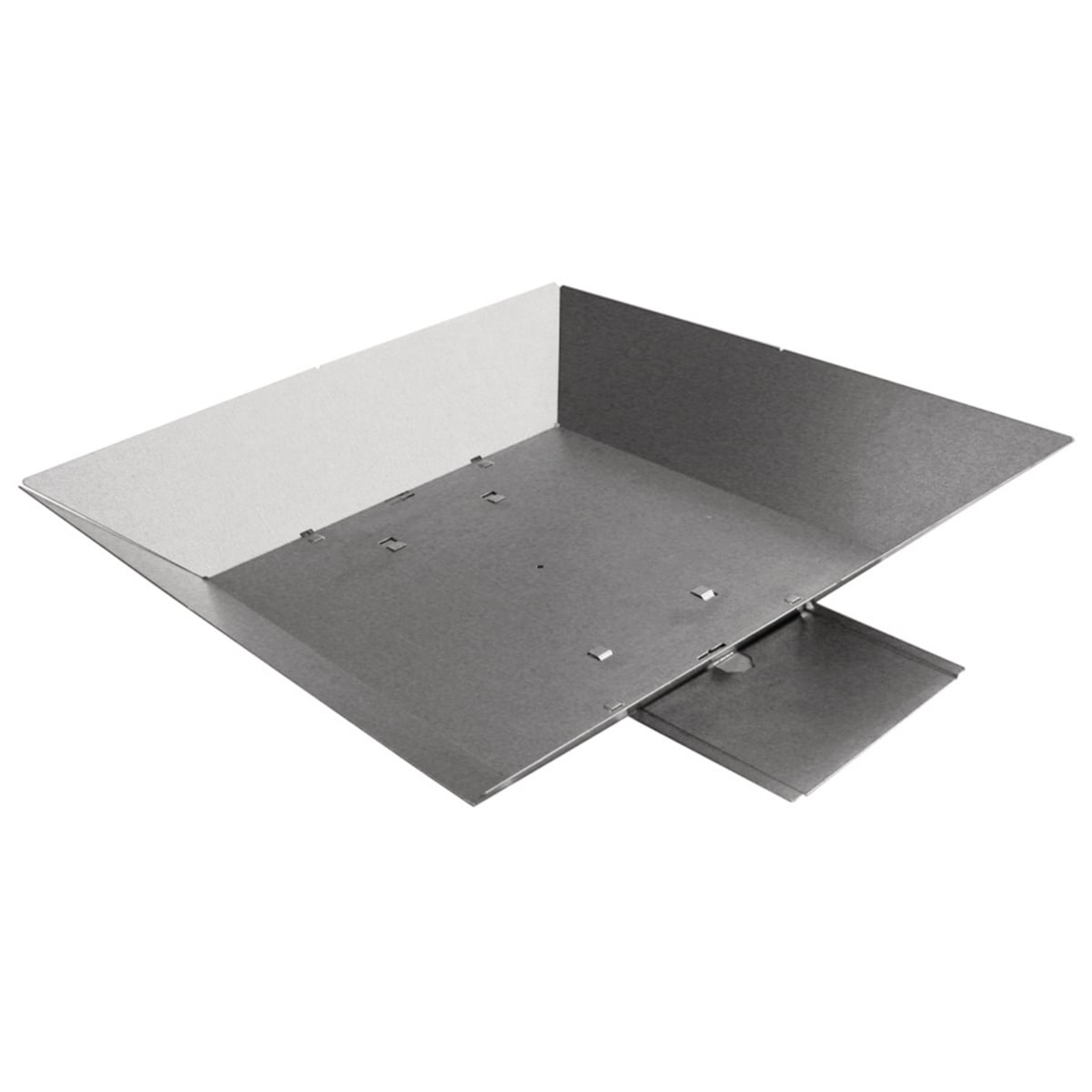 CFBOGPAN4 CFB On-Grade Pour Pan Rectangular Standard Floor Box Barrier, For Use With 7/11-Gang Recessed Ballroom Series Floor Box, Screw Mount, Steel