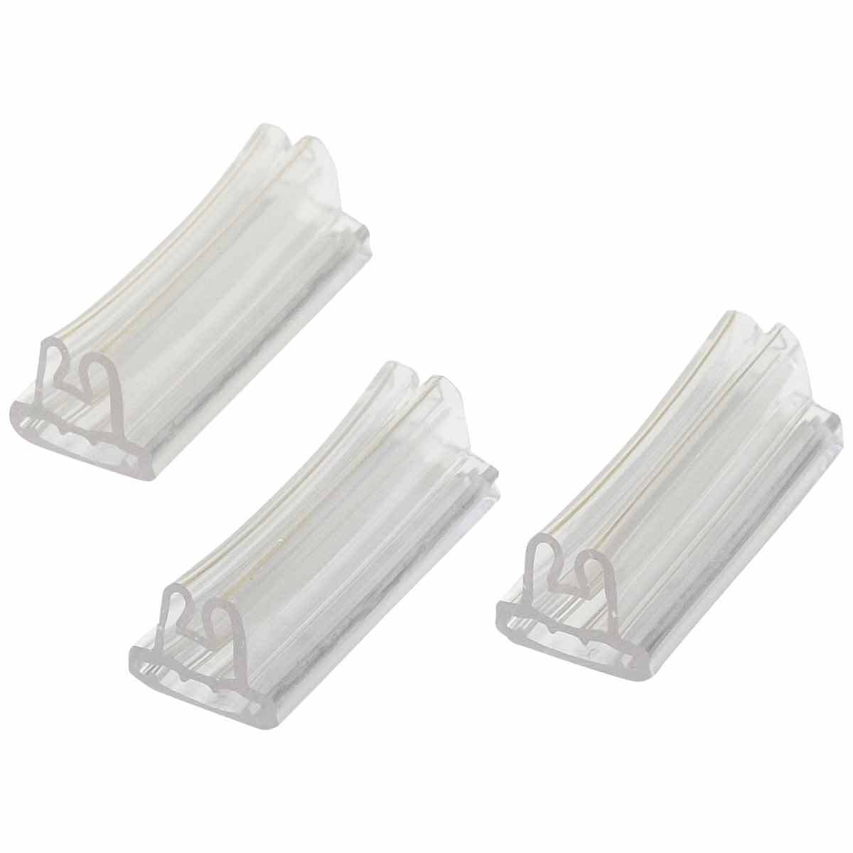 DMC-1.3/3-15 Wire Marking Carrier, 15 mm L 0.59 in W, Clear, Polyvinylchloride
