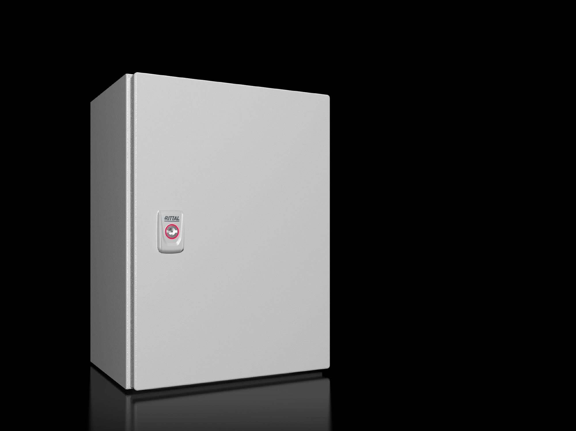 1034000 AX Series Compact Enclosure With (1) Gland Plate, 300 mm W x 210 mm D x 400 mm H, NEMA 4, Carbon Steel