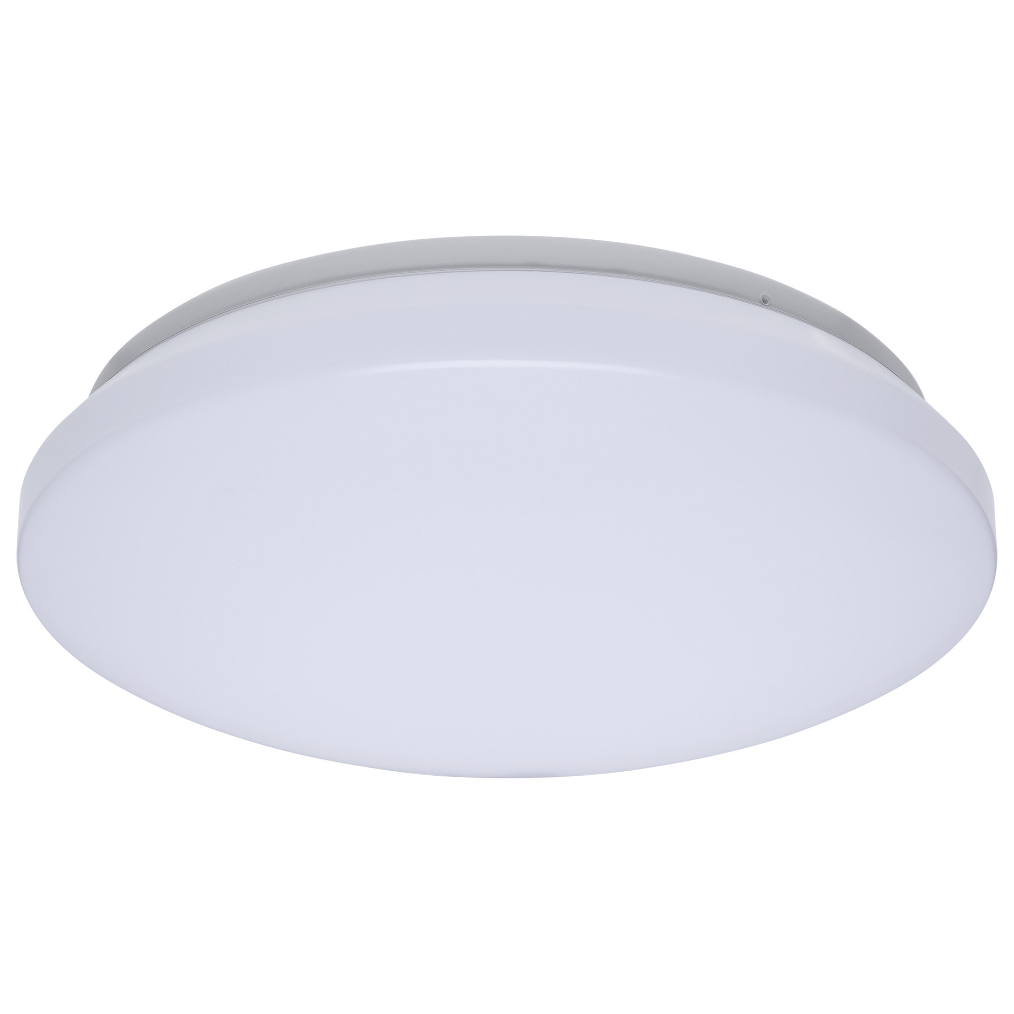 11 Inch LED Cloud Fixture with Sensor - 11.5 Watts - 27K/30K/35K/40K/50K CCT Selectable - Round Shape - White Finish - 120 Volt