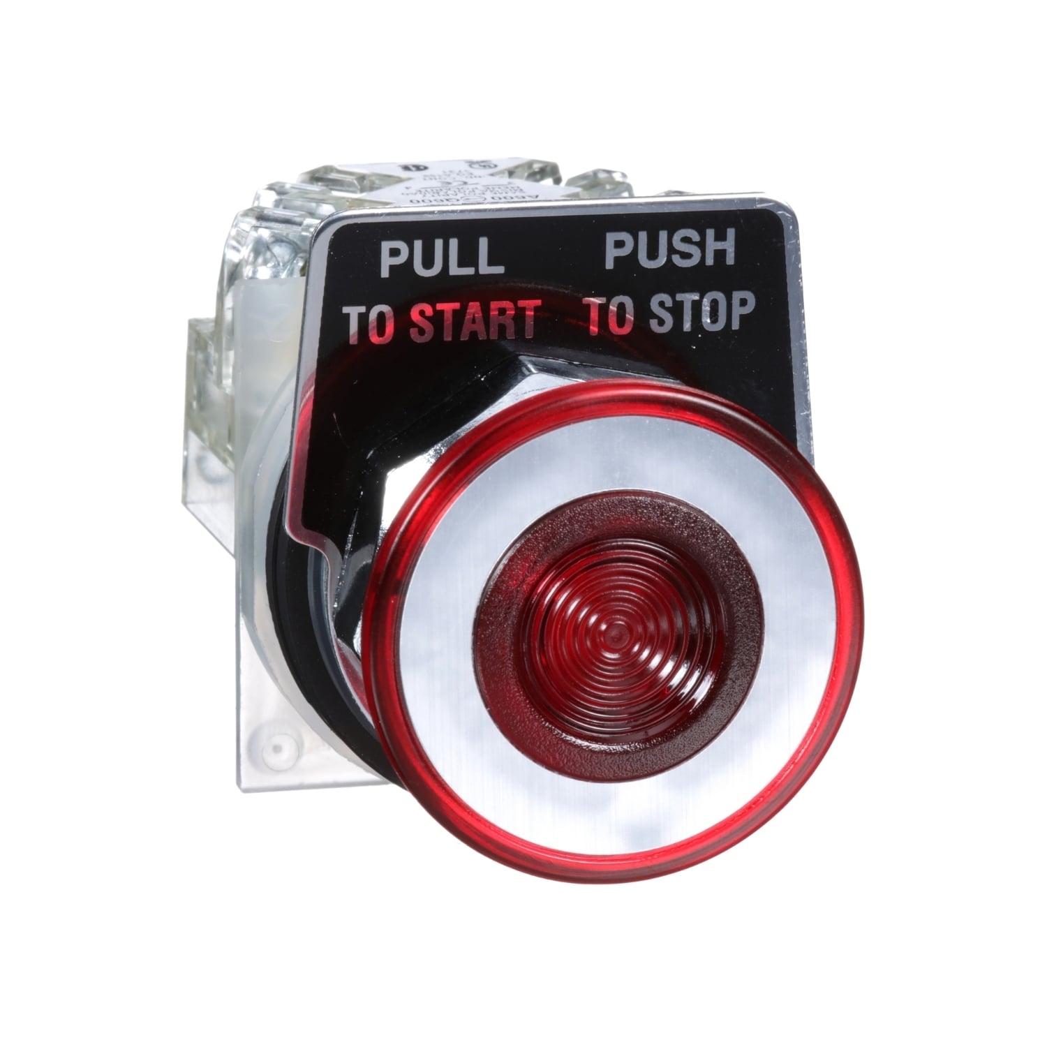 9001KR9RH13 Harmony Type K Non-Illuminated Pushbutton, 30 mm, 1NO-1NC Contact, Red