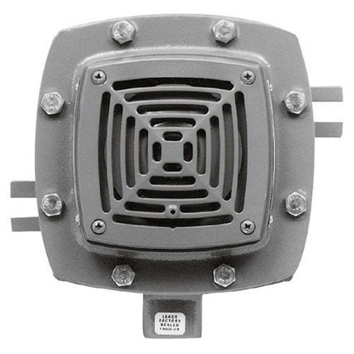 879DEX-G1 High Decibel Vibrating Horn, 32 V DC, 0.16 A, 97 dB Sound, Surface Mount, UL Listed, Gray