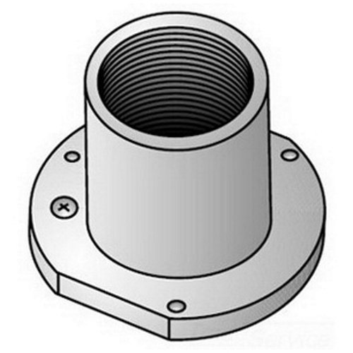 EF-100 Type EF Straight Electroform Insert, 1 in, For Use With Threaded Rigid Conduit/IMC, Malleable Iron, Zinc Plated