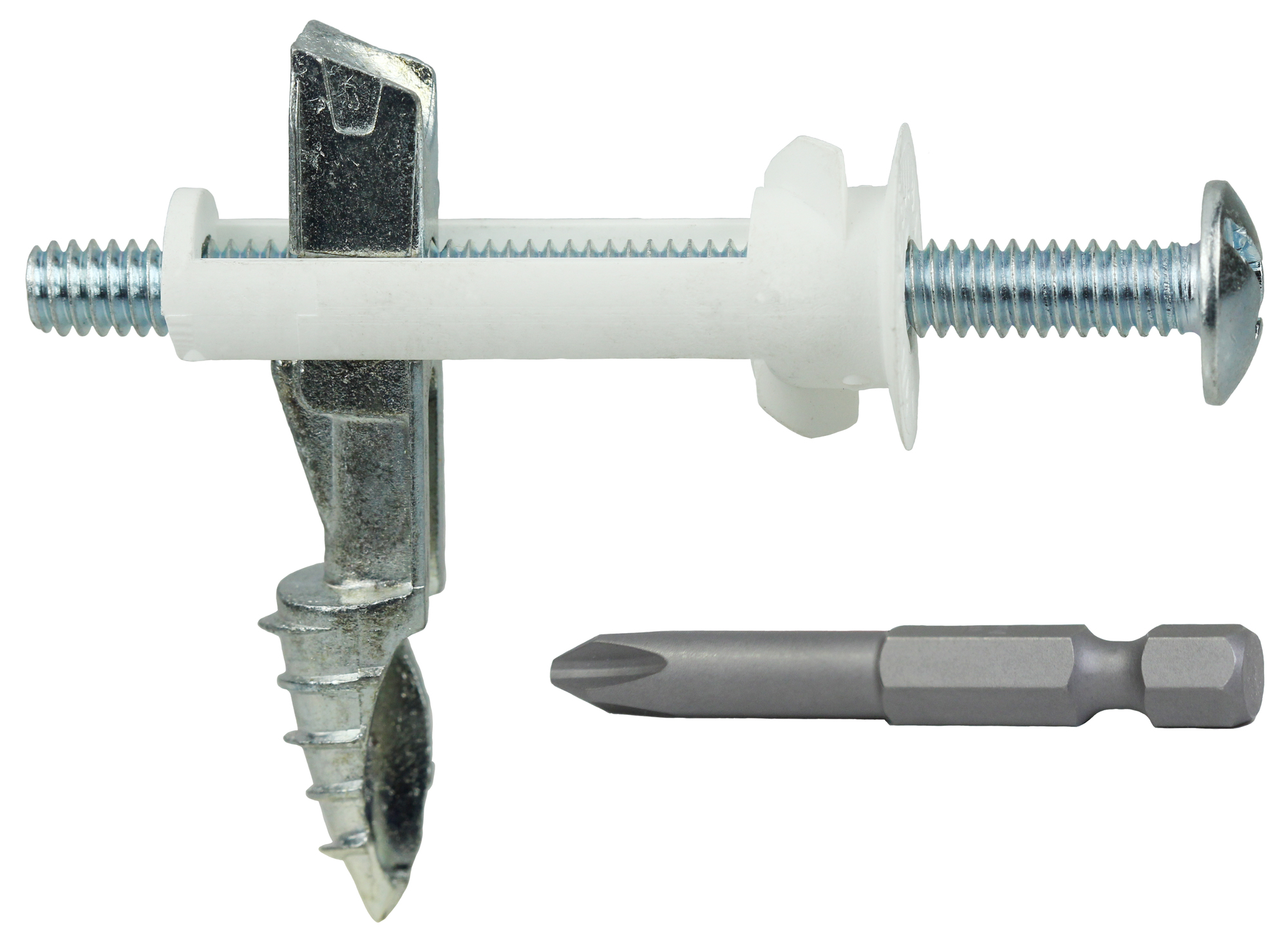WDT43 21-Piece Wall Board Toggle Kit, 1/4 x 3 in Screw, Nylon/Steel